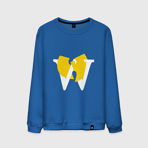 Мужской свитшот W - Wu-Tang Clan / Синий – фото 1