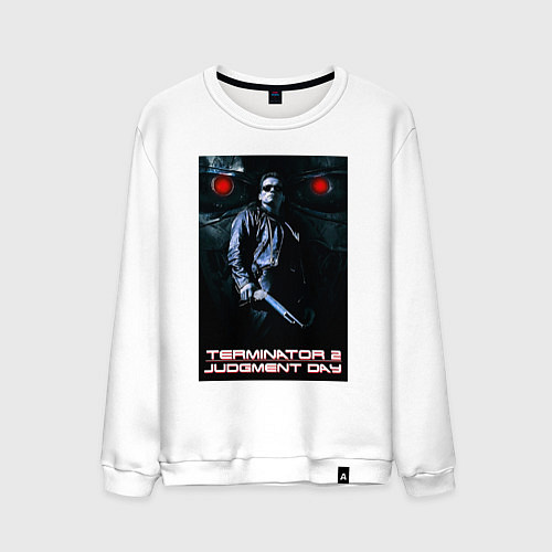 Мужской свитшот Terminator JD / Белый – фото 1