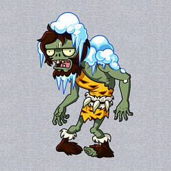 Свитшот хлопковый мужской Cold Zombie, цвет: меланж — фото 2