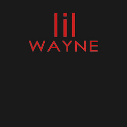 Свитшот хлопковый мужской Lil Wayne, цвет: черный — фото 2