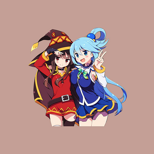 Мужской свитшот Aqua Meg / Пыльно-розовый – фото 3