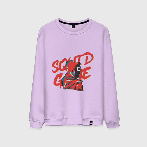 Мужской свитшот Squid Overseer / Лаванда – фото 1