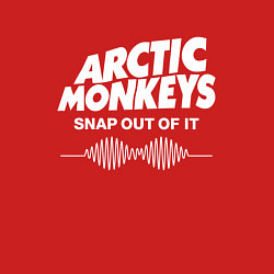 Свитшот хлопковый мужской Arctic Monkeys, группа, цвет: красный — фото 2