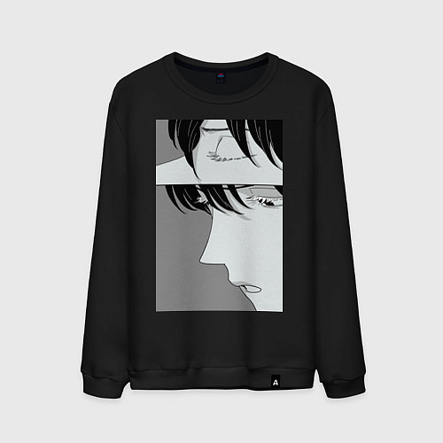 Мужской свитшот Глаза Хесона / Черный – фото 1