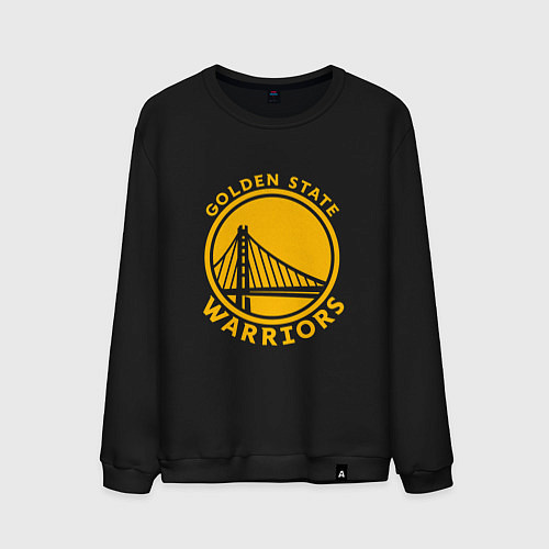 Мужской свитшот Golden state Warriors NBA / Черный – фото 1