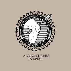 Свитшот хлопковый мужской Клуб любителей приключений, цвет: миндальный — фото 2