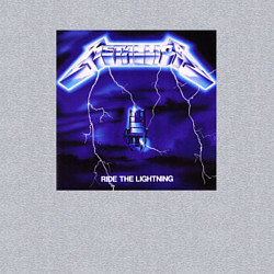 Свитшот хлопковый мужской Ride The Lighting, цвет: меланж — фото 2