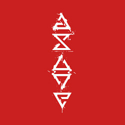 Свитшот хлопковый мужской ЗНАКИ ВЕДЬМАКА THE WITCHER SYMBOL, цвет: красный — фото 2