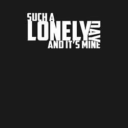 Свитшот хлопковый мужской Lonely Day - System Of A Down, цвет: черный — фото 2