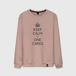 Мужской свитшот Keep Calm no one cares