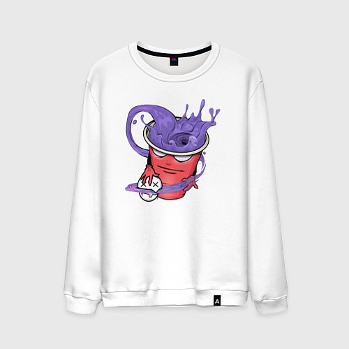 Мужской свитшот Magik Beer Pong / Белый – фото 1