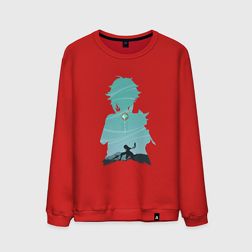 Мужской свитшот Xiao Сяо / Красный – фото 1