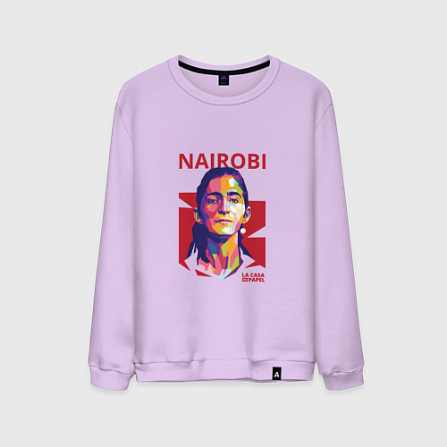 Мужской свитшот Nairobi Girl / Лаванда – фото 1