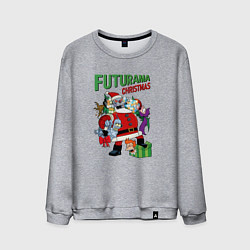 Мужской свитшот Christmas Futurama