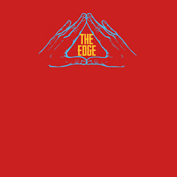 Свитшот хлопковый мужской Культ The edge, цвет: красный — фото 2