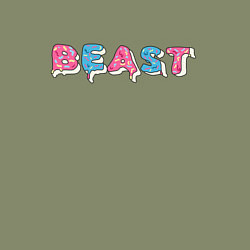 Свитшот хлопковый мужской Mr Beast - Art 1, цвет: авокадо — фото 2