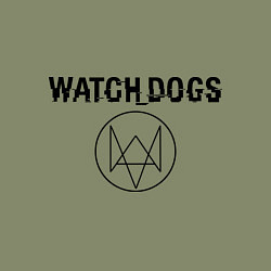 Свитшот хлопковый мужской Watch Dogs, цвет: авокадо — фото 2