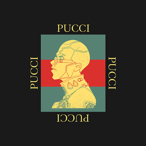 Мужской свитшот PUCCI GOLD ПУЧЧИ ЗОЛОТО / Черный – фото 3