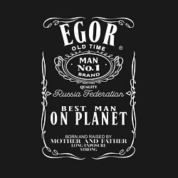 Свитшот хлопковый мужской ЕГОР в стиле ДЖЕК ДЭНИЭЛС, цвет: черный — фото 2