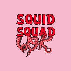 Свитшот хлопковый мужской Squid Squad, цвет: светло-розовый — фото 2