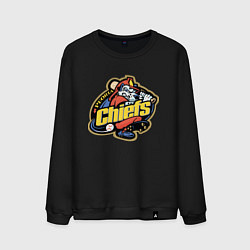 Свитшот хлопковый мужской Peoria Chiefs - baseball team, цвет: черный