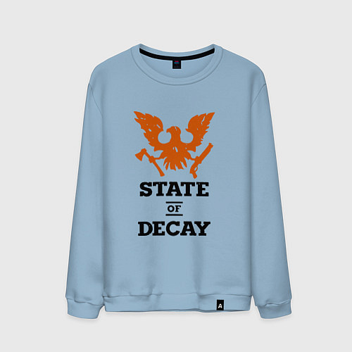 Мужской свитшот State of Decay Эмблема Лого / Мягкое небо – фото 1