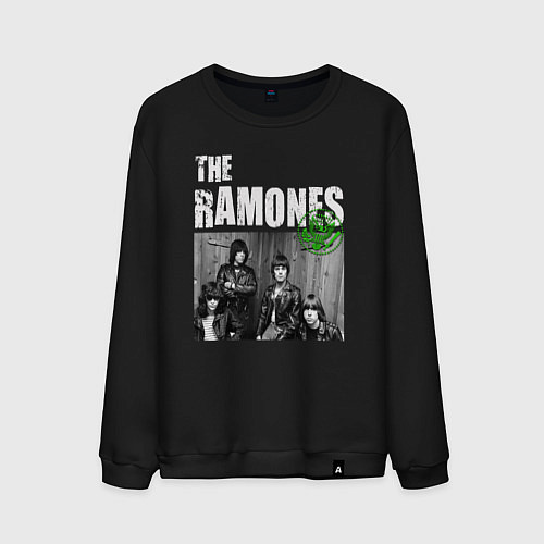 Мужской свитшот The Ramones Рамоунз / Черный – фото 1