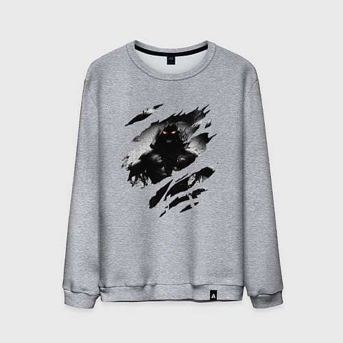 Мужской свитшот THE GUY DISTURBED РОК / Меланж – фото 1