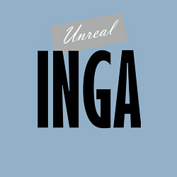 Свитшот хлопковый мужской Unreal Inga, цвет: мягкое небо — фото 2