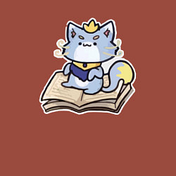 Свитшот хлопковый мужской The Magical Cat Yuumi, цвет: кирпичный — фото 2