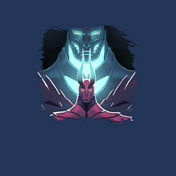 Свитшот хлопковый мужской Террорблэйд арт, цвет: тёмно-синий — фото 2