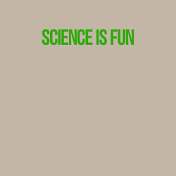 Свитшот хлопковый мужской SCIENCE IS FUN, цвет: миндальный — фото 2