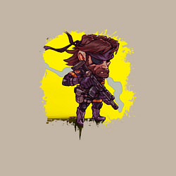 Свитшот хлопковый мужской Big Boss whith gun, цвет: миндальный — фото 2