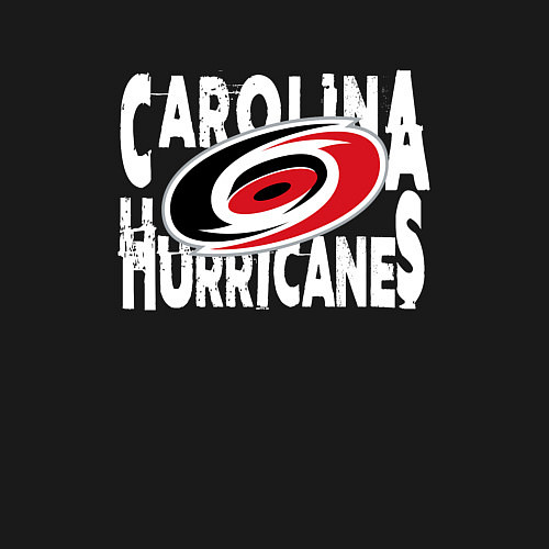 Мужской свитшот Каролина Харрикейнз, Carolina Hurricanes / Черный – фото 3