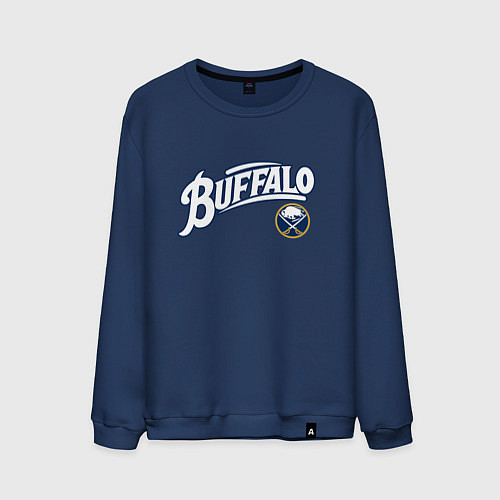 Мужской свитшот Баффало Сейберз , Buffalo Sabres / Тёмно-синий – фото 1