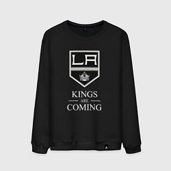 Свитшот хлопковый мужской Los Angeles Kings, Лос Анджелес Кингз, цвет: черный