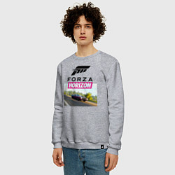 Свитшот хлопковый мужской Forza Horizon 5 Plymouth Barracuda, цвет: меланж — фото 2