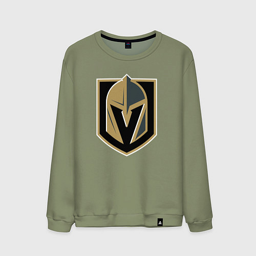 Мужской свитшот Vegas Golden Knights , Вегас Голден Найтс / Авокадо – фото 1