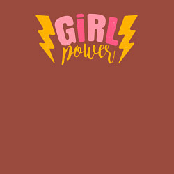 Свитшот хлопковый мужской Lightning Girl Power, цвет: кирпичный — фото 2