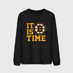 Мужской свитшот It Is Boston Bruins Time, Бостон Брюинз