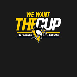 Свитшот хлопковый мужской Pittsburgh Penguins we want the cup Питтсбург Пинг, цвет: черный — фото 2