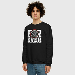 Свитшот хлопковый мужской Toronto Raptors FOREVER NOT JUST WHEN WE WIN, цвет: черный — фото 2