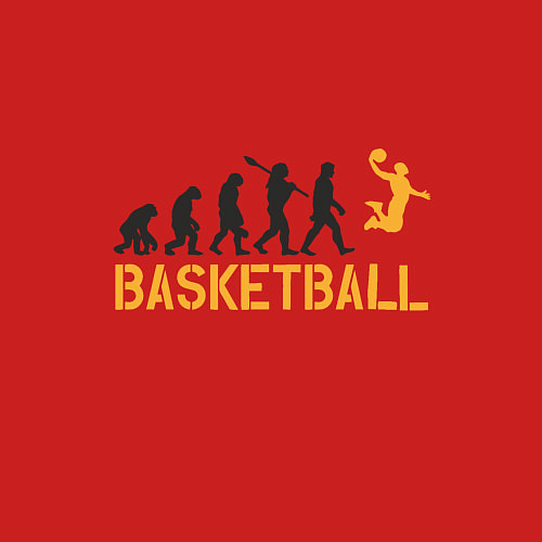 Мужской свитшот Basketball Fly / Красный – фото 3