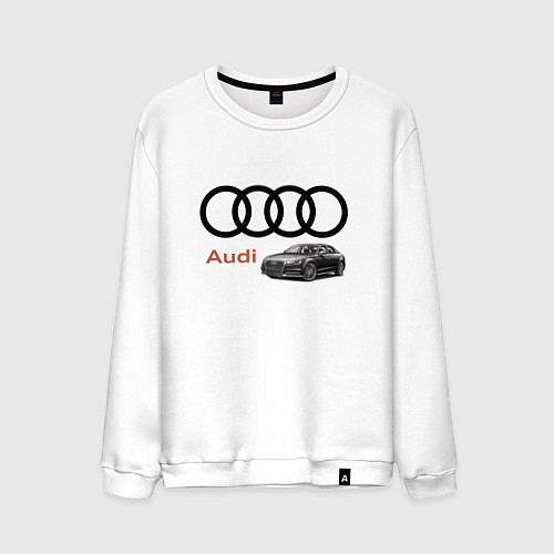 Мужской свитшот Audi Prestige / Белый – фото 1