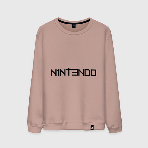 Мужской свитшот Nintendo / Пыльно-розовый – фото 1