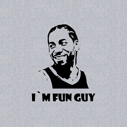 Свитшот хлопковый мужской Fun guy Леонард Кавай, цвет: меланж — фото 2