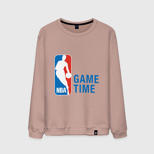 Мужской свитшот NBA Game Time / Пыльно-розовый – фото 1