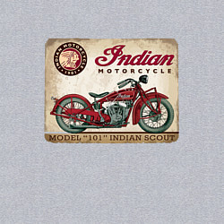 Свитшот хлопковый мужской Indian motorcycle 1901, цвет: меланж — фото 2