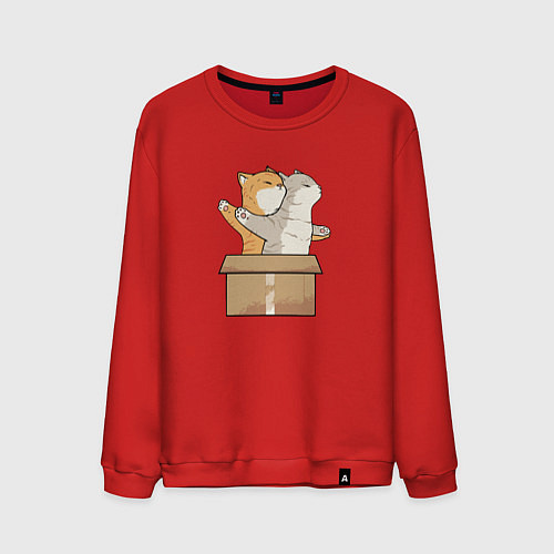 Мужской свитшот Catanic / Красный – фото 1