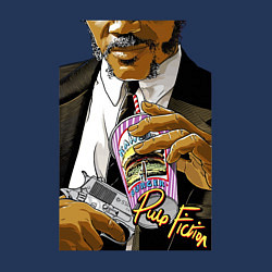 Свитшот хлопковый мужской Samuel, цвет: тёмно-синий — фото 2